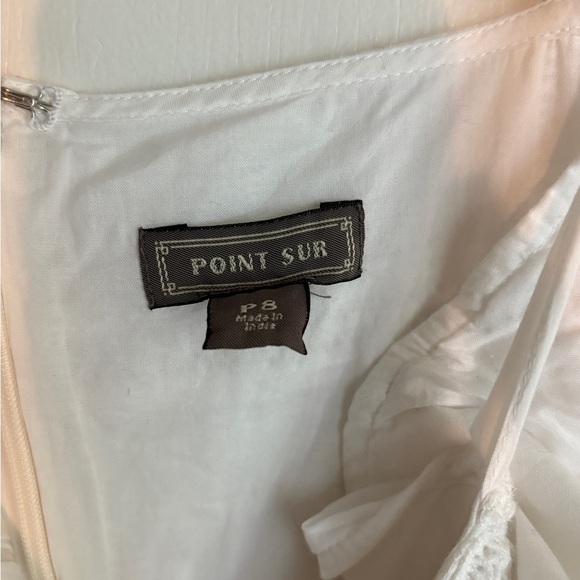 Point Sur White Cotton Dress - Picture 6 of 11